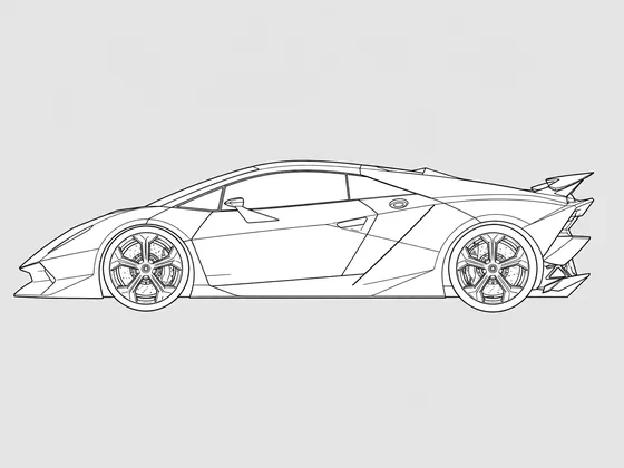 Lamborghini Sesto Elemento side view