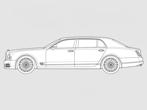 Bentley Mulsanne side view
