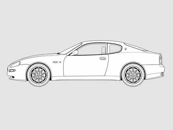 Maserati 4200 GT side view