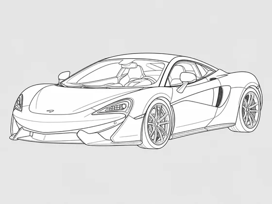 McLaren 570S front 3/4 view