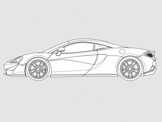 McLaren 570S side view