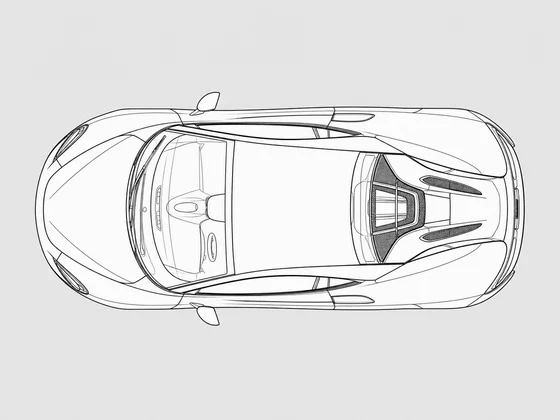 McLaren 570S top view