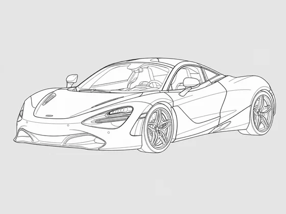 McLaren 720S front 3/4 view