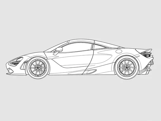 McLaren 720S side view