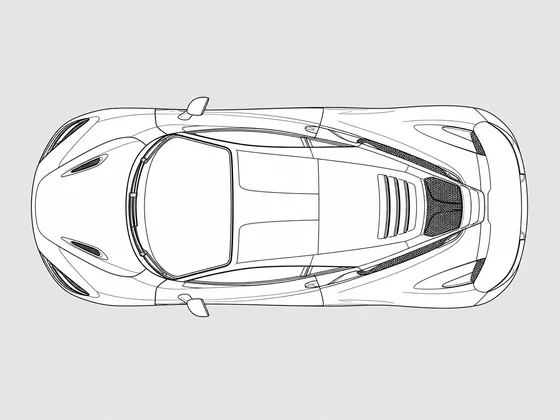 McLaren 720S top view