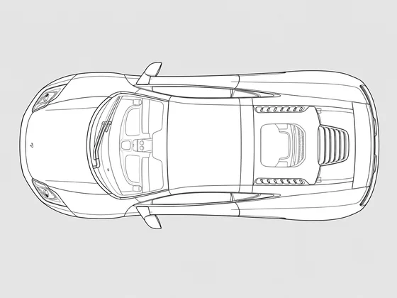 McLaren MP4-12C top view