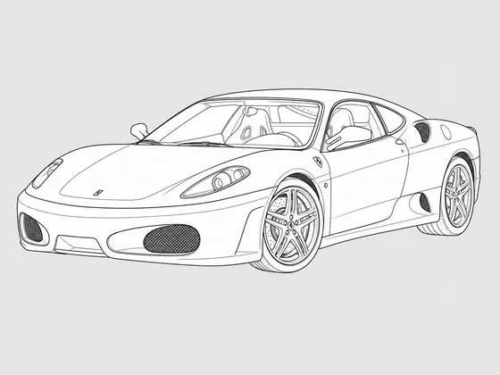 Ferrari F430 front 3/4 view