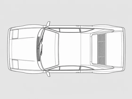 Ferrari Mondial top view