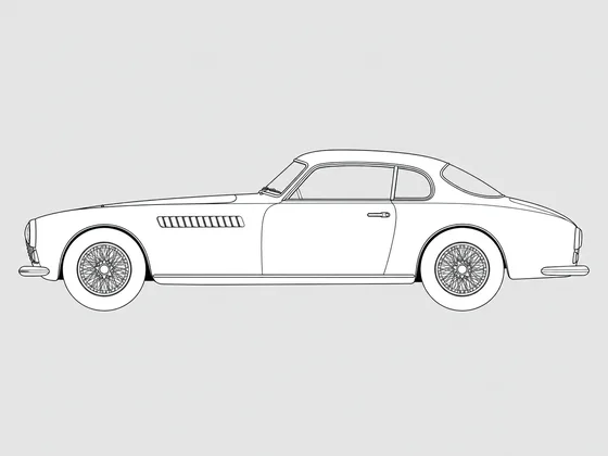 Ferrari 212 side view