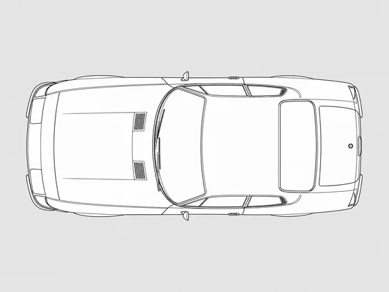 Ferrari 365 GTB/4 top view