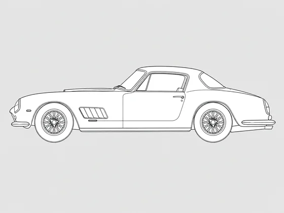 Ferrari 410 Superamerica side view